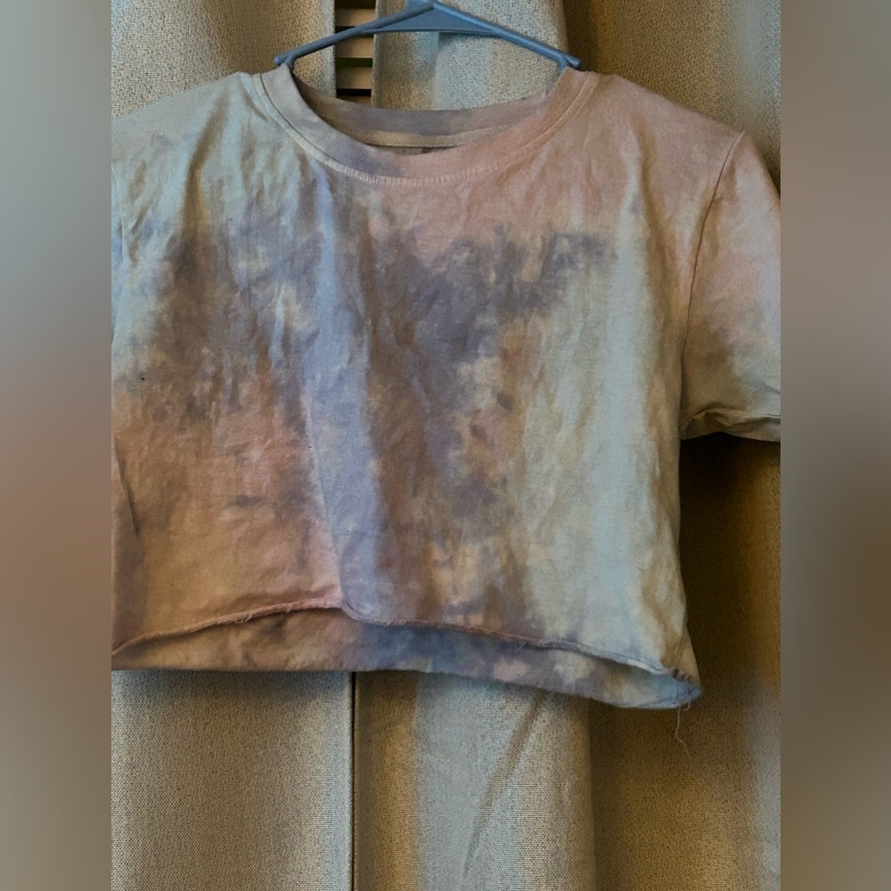 Tie dye crop top